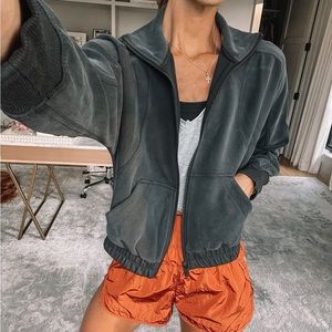 *SOLD* Lululemon Softstreme funnel neck jacket